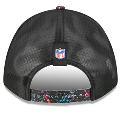 Miami Dolphins New Era Youth 2025 NFL Crucial Catch 9FORTY Adjustable Hat - Black Hats