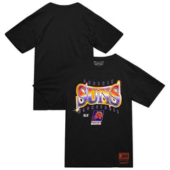 Phoenix Suns Worldwide Collection Glow Up T-Shirt Black - Mitchell & Ness