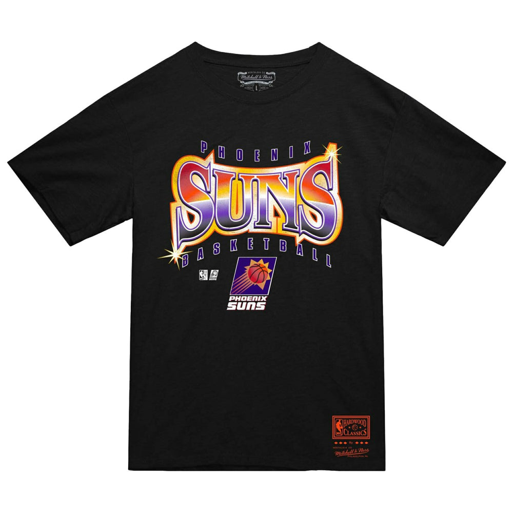Phoenix Suns Worldwide Collection Glow Up T-Shirt Black - Mitchell & Ness