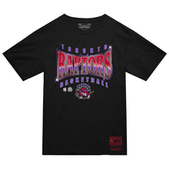 Toronto Raptors Worldwide Collection Glow Up T-Shirt Black - Mitchell & Ness