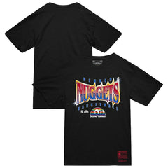 Denver Nuggets Worldwide Collection Glow Up T-Shirt Black - Mitchell & Ness