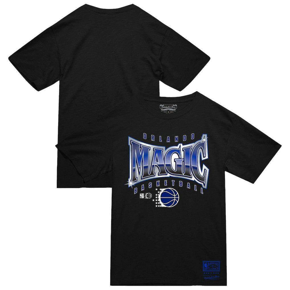 Orlando Magic Worldwide Collection Glow Up T-Shirt Black - Mitchell & Ness