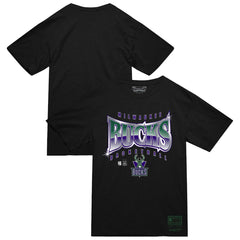 Milwaukee Bucks Worldwide Collection Glow Up T-Shirt Black - Mitchell & Ness