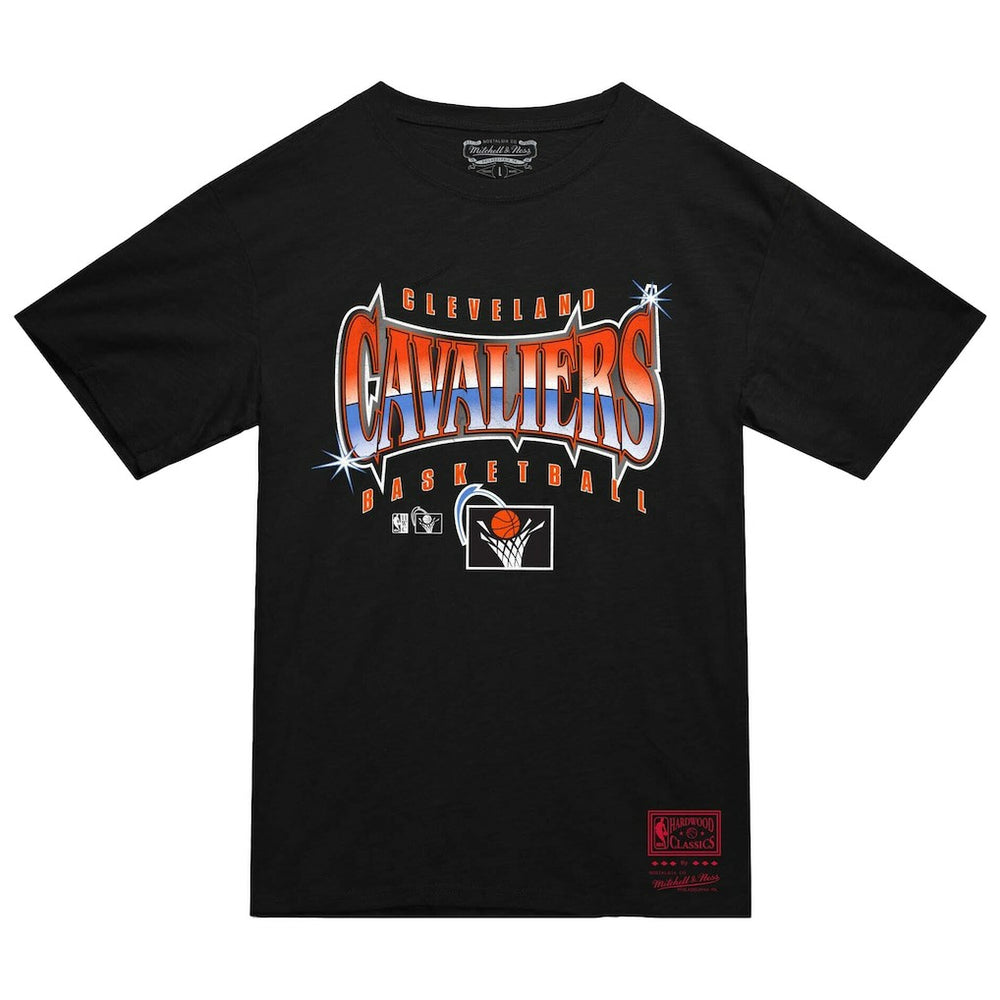 Cleveland Cavaliers Worldwide Collection Glow Up T-Shirt Black - Mitchell & Ness