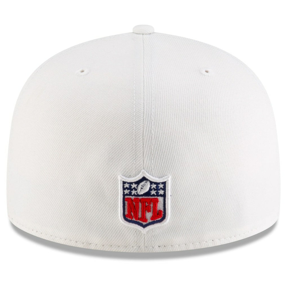 Buffalo Bills New Era 2025 Rivalries Collection Sideline Rope 59FIFTY Fitted Hat - White Hats