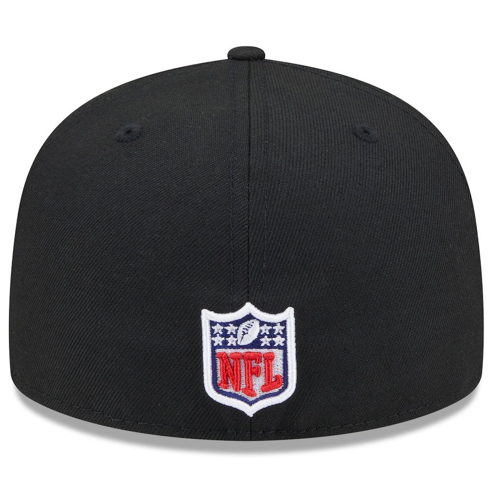 San Francisco 49ers New Era 2025 Rivalries Collection Sideline Rope 59FIFTY Fitted Hat - Black Hats