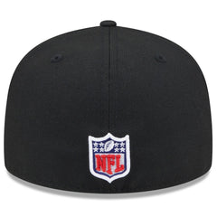 San Francisco 49ers New Era 2025 Rivalries Collection Sideline Rope 59FIFTY Fitted Hat - Black Hats