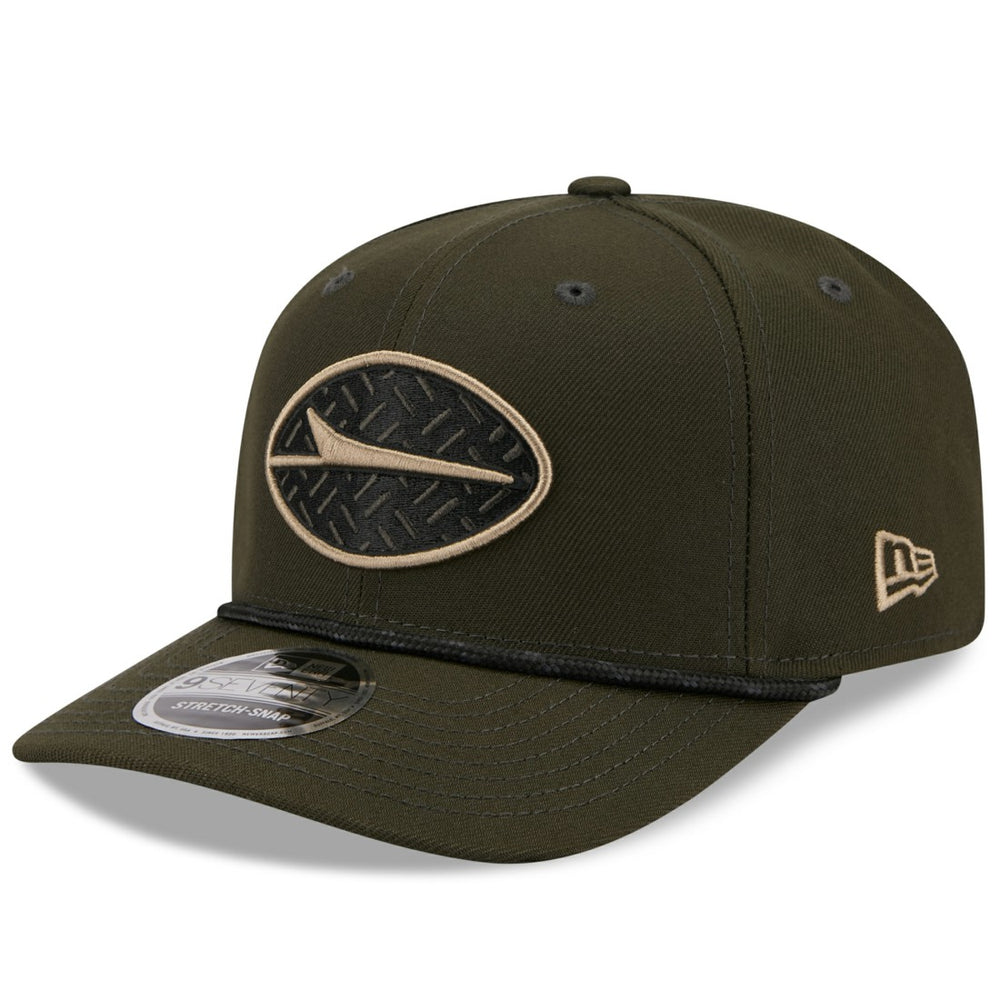 New York Jets New Era 2025 Rivalries Collection Sideline 9SEVENTY Adjustable Hat - Gotham Green Hats