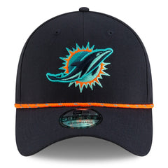 Miami Dolphins New Era 2025 Rivalries Collection Sideline 39THIRTY Flex Hat - Pitch Blue Hats