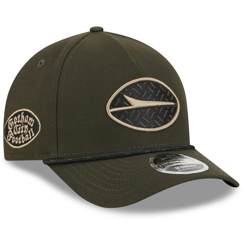 New York Jets New Era 2025 Rivalries Collection Sideline A-Frame 9FORTY Adjustable Hat - Gotham Green Hats