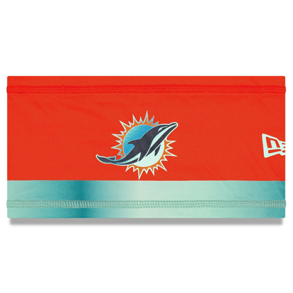 Miami Dolphins New Era 2025 Rivalries Collection Sideline Headband - Orange