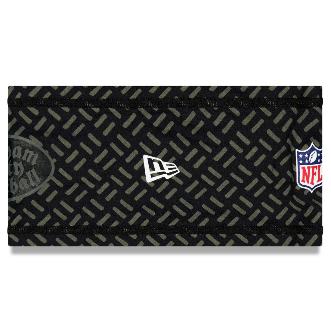 New York Jets New Era 2025 Rivalries Collection Sideline Headband - Black
