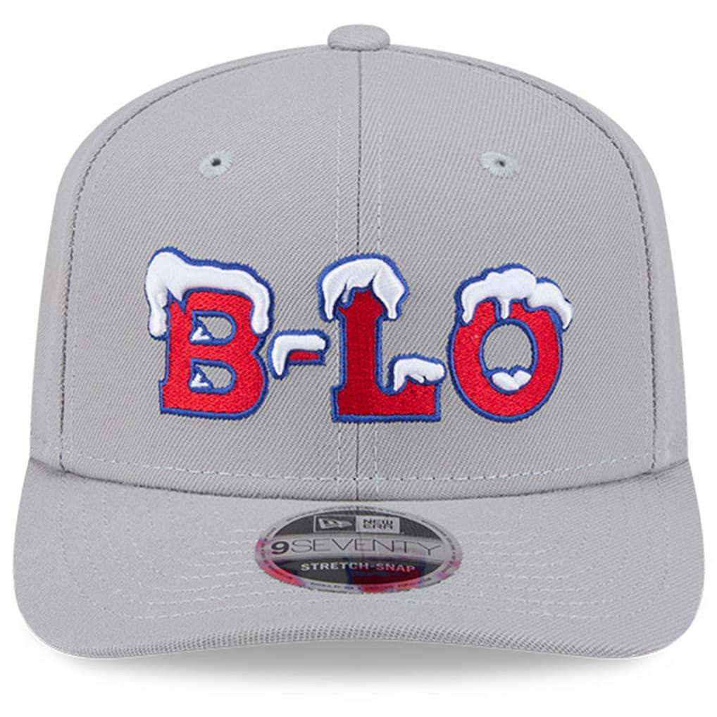 Buffalo Bills New Era 2025 Rivalries Collection Fan Pack 9SEVENTY Adjustable Hat - Gray Hats