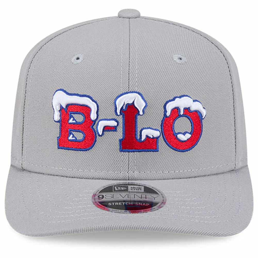 Buffalo Bills New Era 2025 Rivalries Collection Fan Pack 9SEVENTY Adjustable Hat - Gray Hats