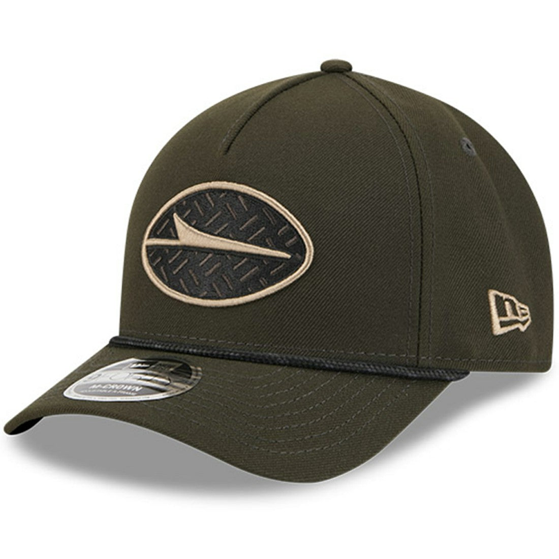 New York Jets New Era Youth 2025 Rivalries Collection 9FORTY A-Frame Adjustable Hat - Gotham Green Hats