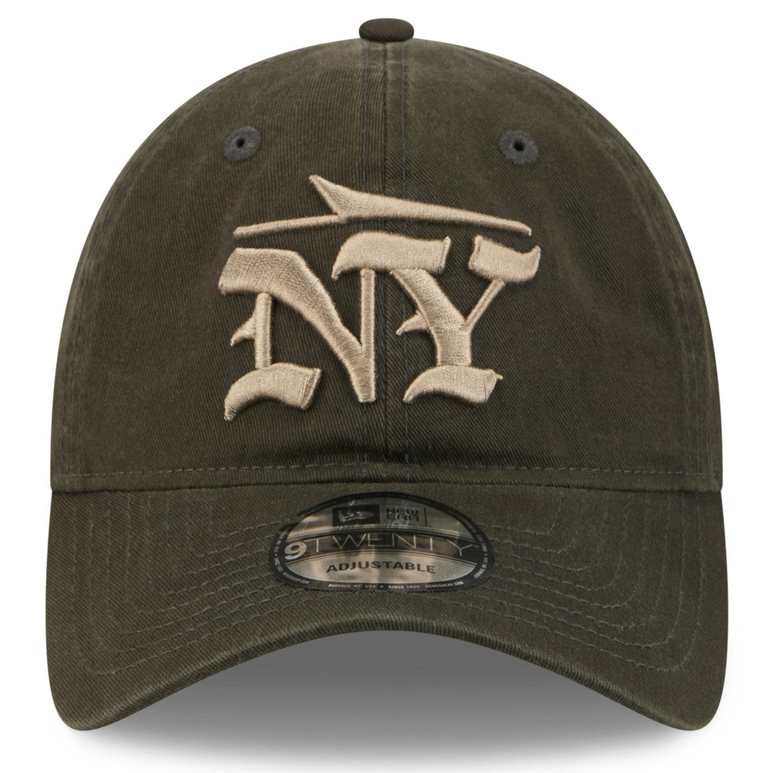 New York Jets New Era 2025 Rivalries Collection Team 9TWENTY Adjustable Hat - Gotham Green Hats