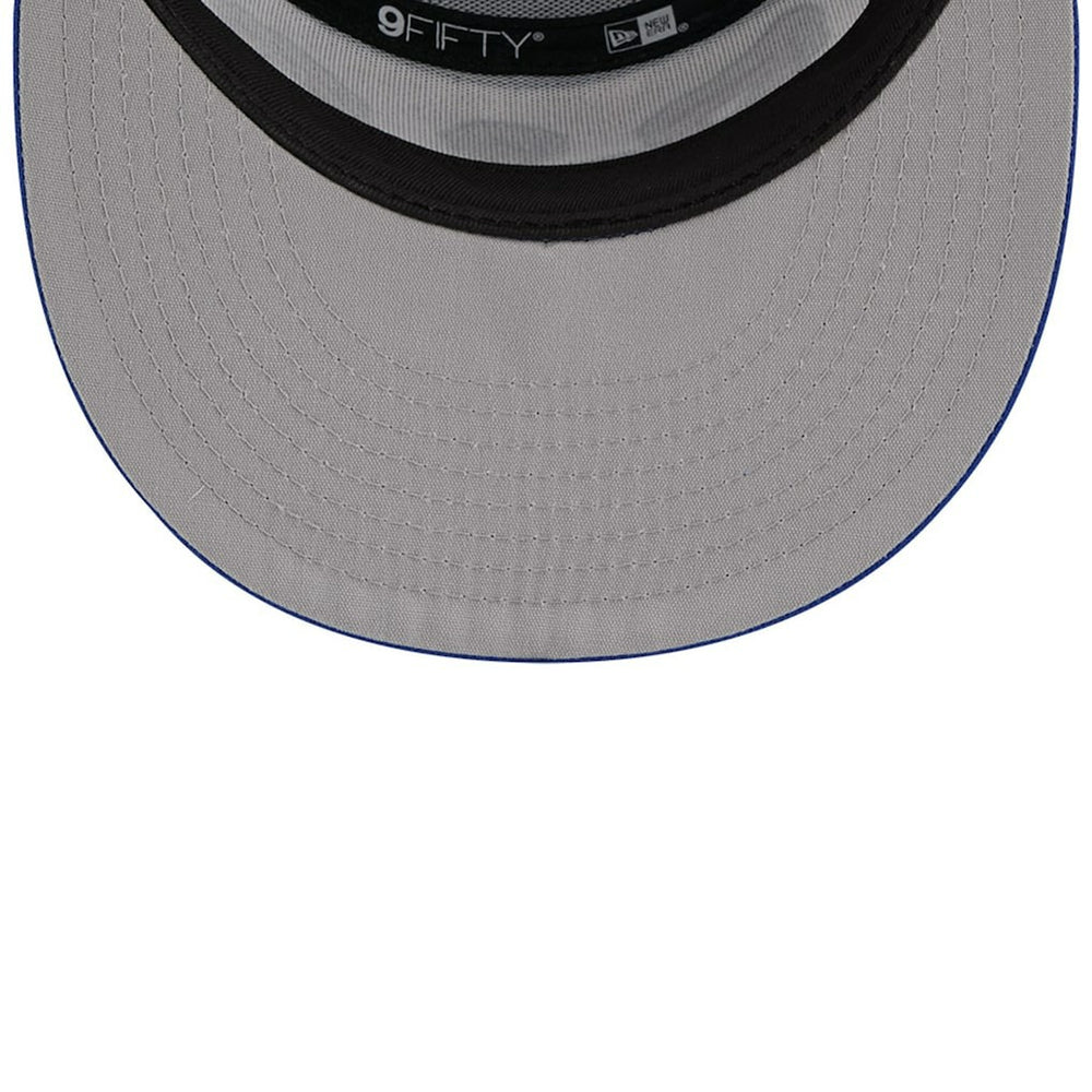 Buffalo Bills New Era 2025 Rivalries Collection Team Split Panel 9FIFTY Snapback Hat - White/Royal Hats