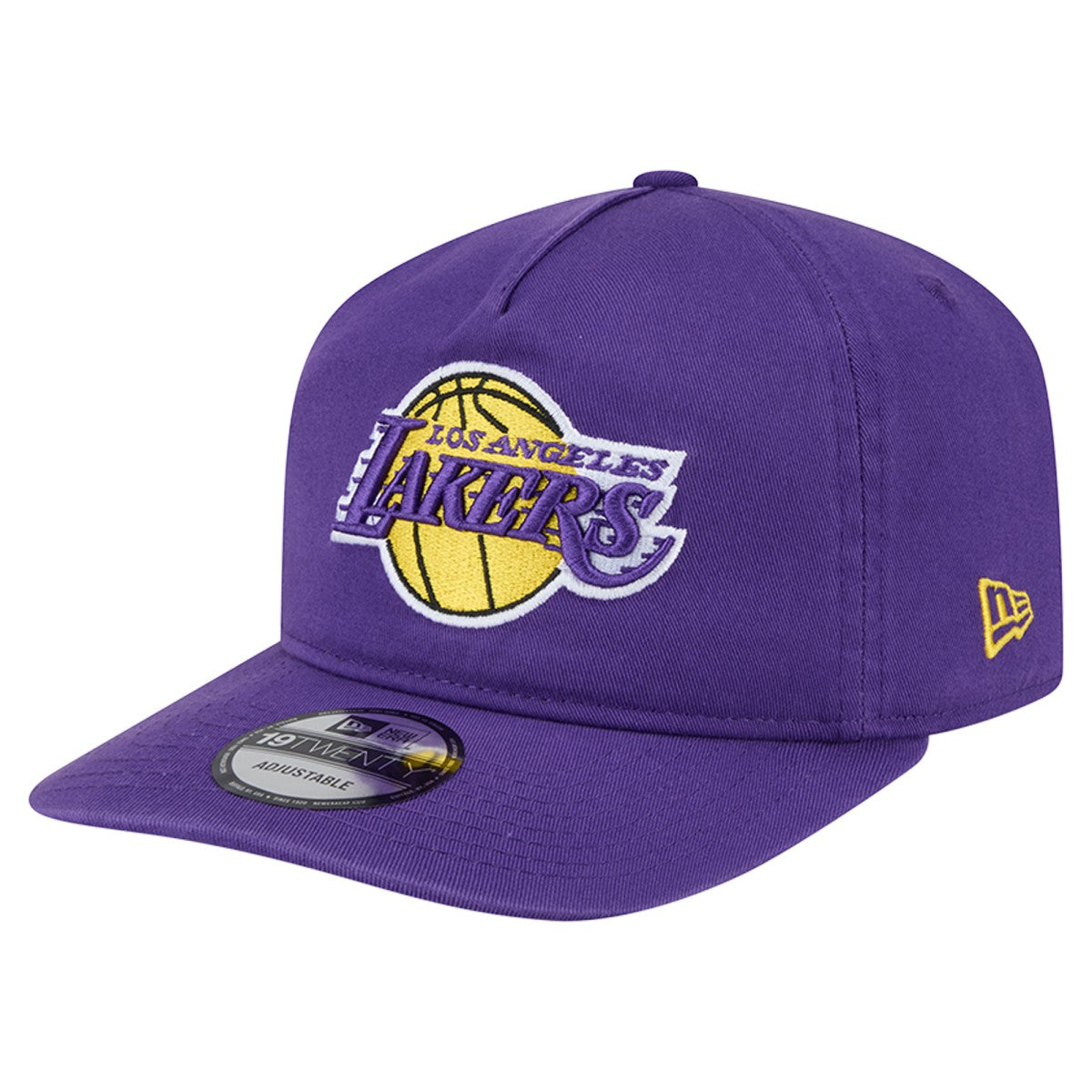 Los Angeles Lakers Cotton 19TWENTY Adjustable Hat Purple - New Era