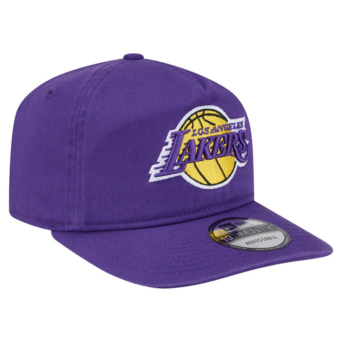 Los Angeles Lakers Cotton 19TWENTY Adjustable Hat Purple - New Era