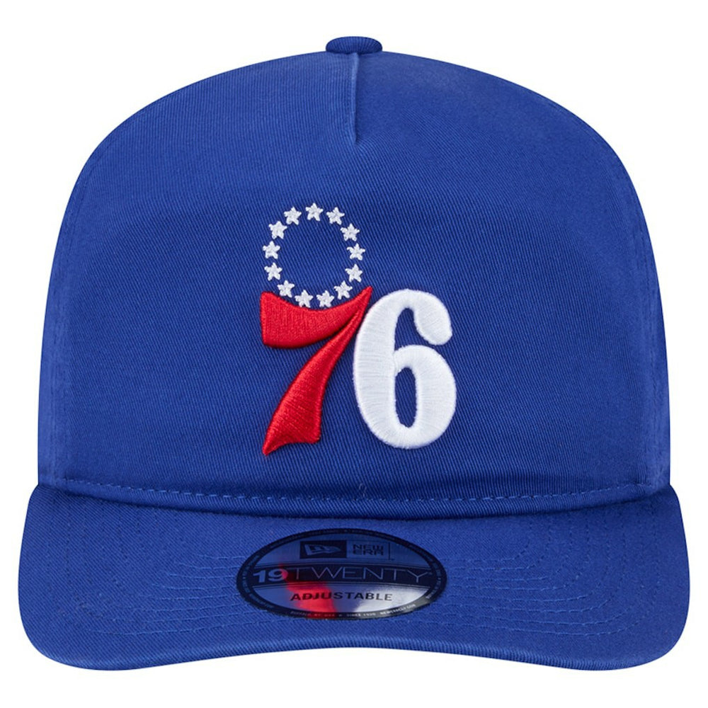 Philadelphia 76ers Cotton 19TWENTY Adjustable Hat Royal - New Era