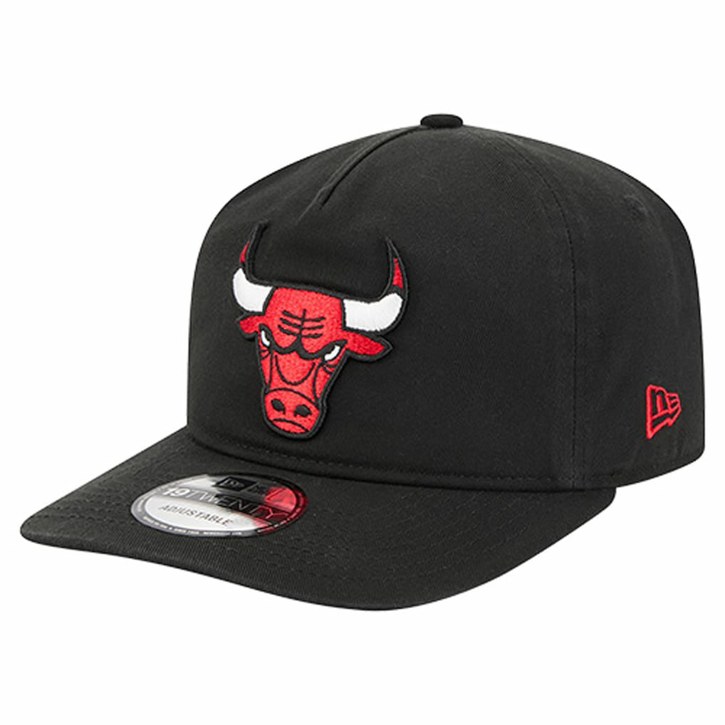 Chicago Bulls Cotton 19TWENTY Adjustable Hat Black - New Era