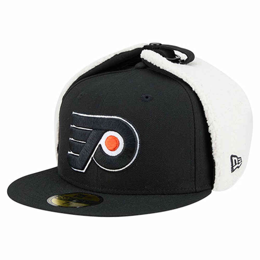 Philadelphia Flyers New Era Injection Dog Ear Classic Fitted Hat - Black | US 202906879
