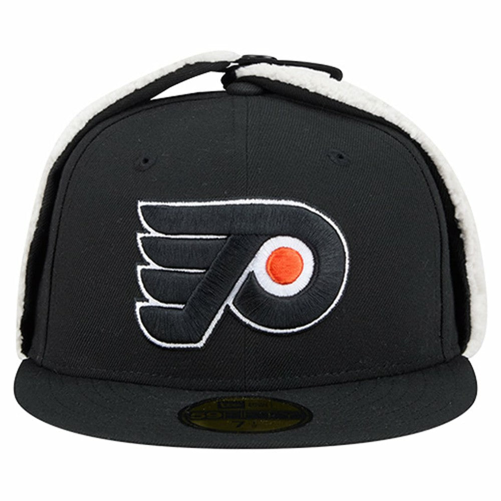 Philadelphia Flyers New Era Injection Dog Ear Classic Fitted Hat - Black | US 202906879