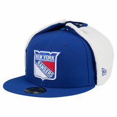 New York Rangers New Era Injection Dog Ear Classic Fitted Hat - Blue | US 202906883