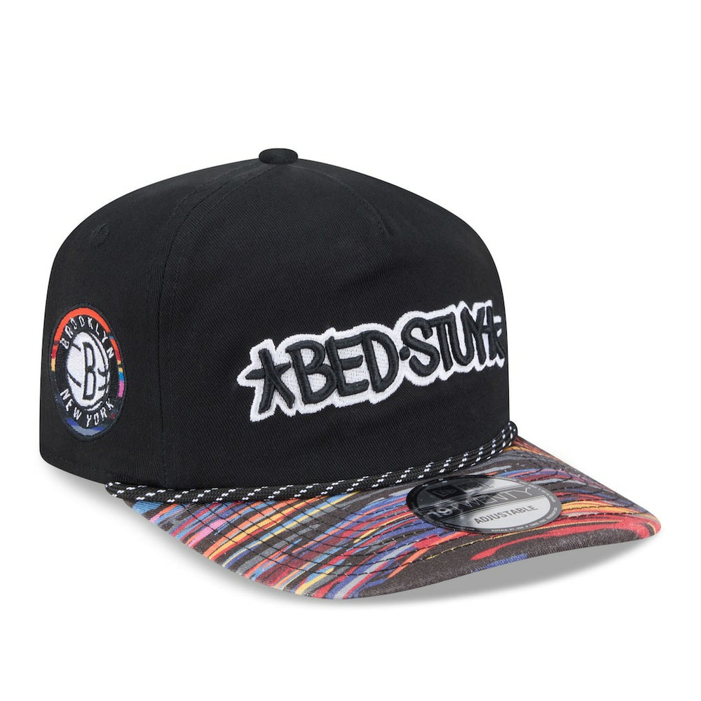 Brooklyn Nets 2025/26 City Edition 19TWENTY Adjustable Hat Black - New Era