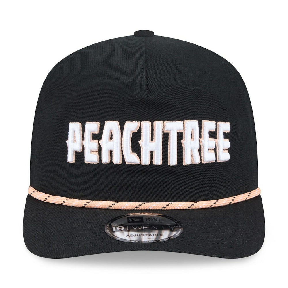 Atlanta Hawks 2025/26 City Edition 19TWENTY Adjustable Hat Black - New Era