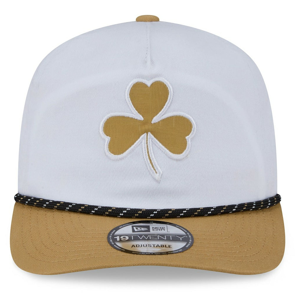 Boston Celtics 2025/26 City Edition 19TWENTY Adjustable Hat White/Gold - New Era