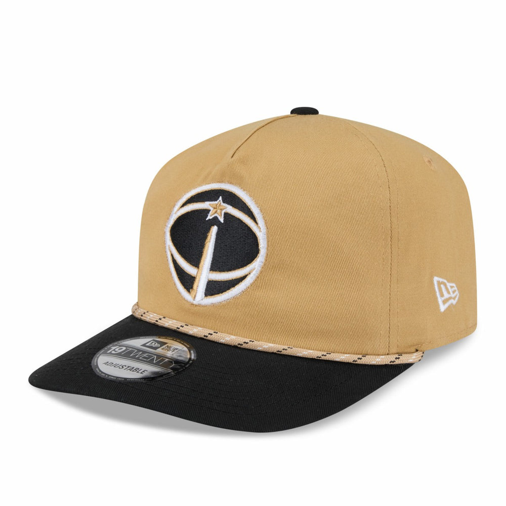 Washington Wizards 2025/26 City Edition 19TWENTY Adjustable Hat Gold/Black - New Era