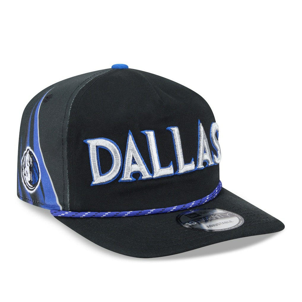 Dallas Mavericks 2025/26 City Edition 19TWENTY Adjustable Hat Black - New Era