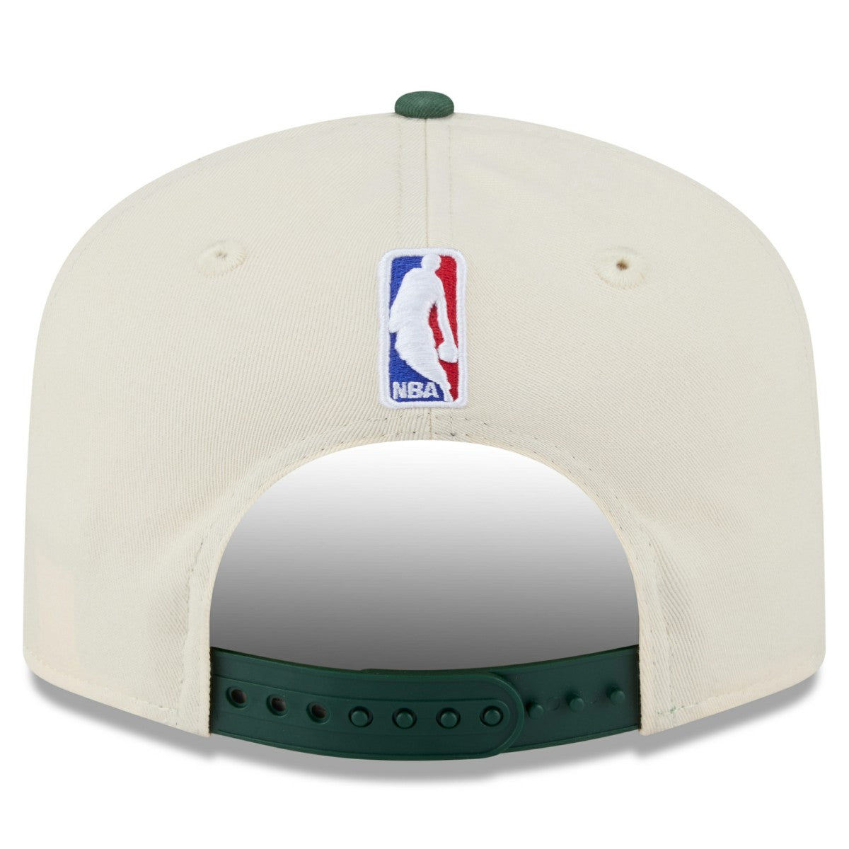 Milwaukee Bucks 2025/26 City Edition 19TWENTY Adjustable Hat Cream/Hunter Green - New Era