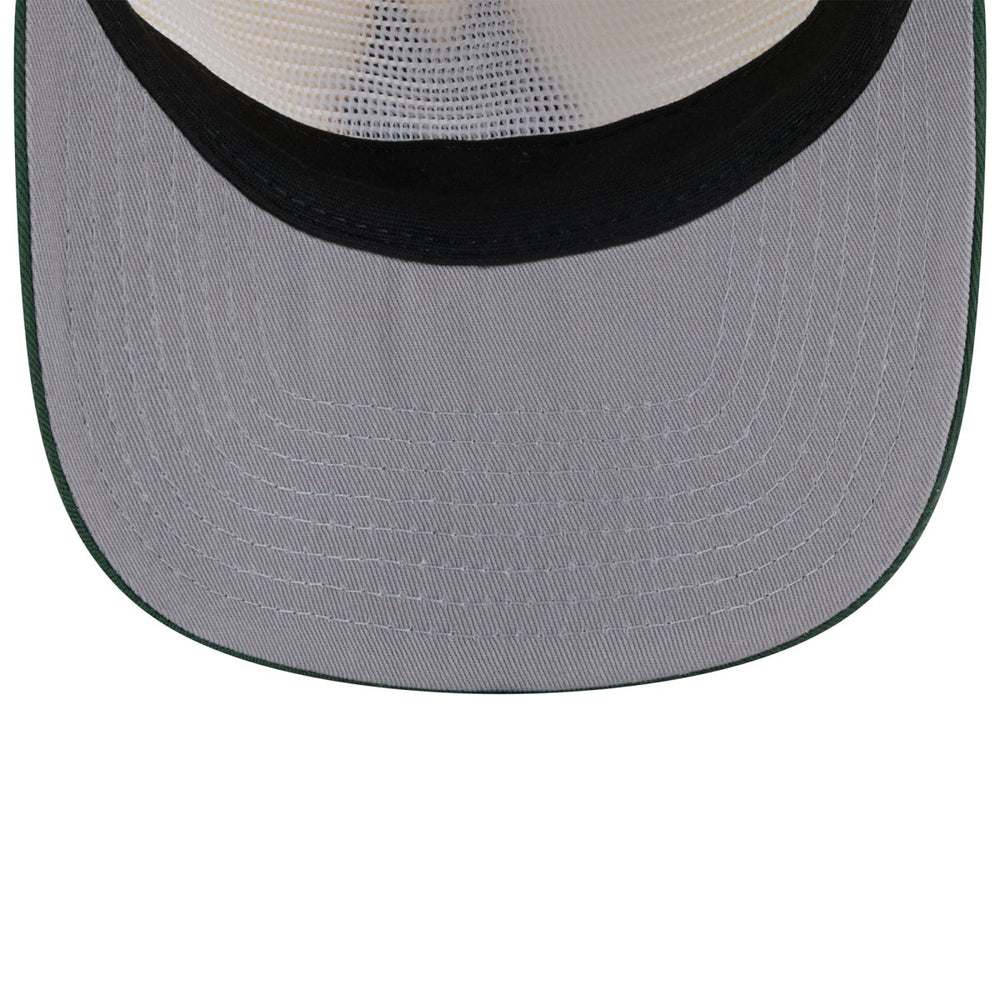 Milwaukee Bucks 2025/26 City Edition 19TWENTY Adjustable Hat Cream/Hunter Green - New Era
