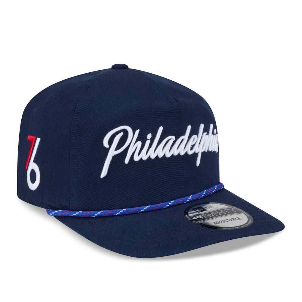 Philadelphia 76ers 2025/26 City Edition 19TWENTY Adjustable Hat Navy - New Era