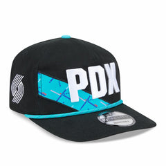 Portland Trail Blazers 2025/26 City Edition 19TWENTY Adjustable Hat Black - New Era