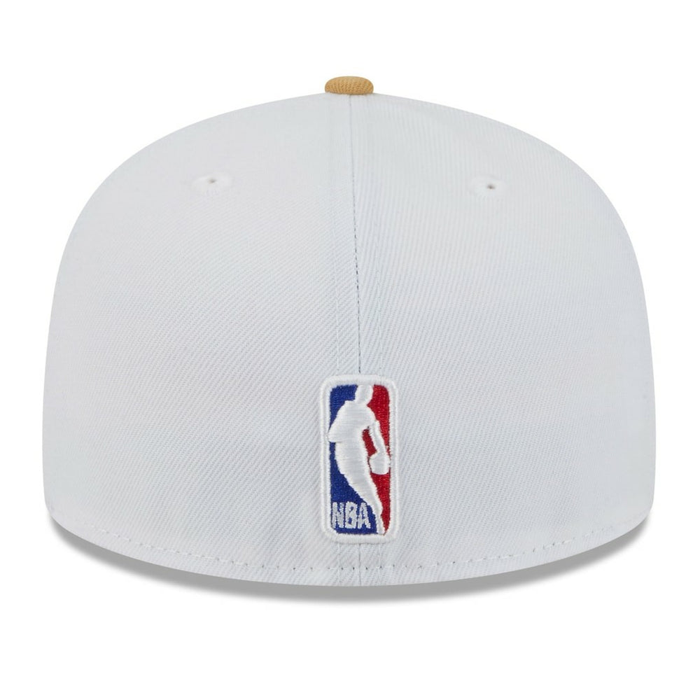 Boston Celtics 2025/26 City Edition 59FIFTY Fitted Hat White/Gold - New Era