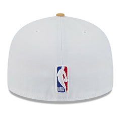 Boston Celtics 2025/26 City Edition 59FIFTY Fitted Hat White/Gold - New Era
