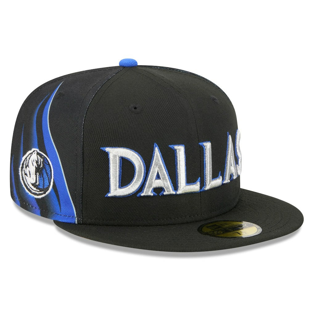Dallas Mavericks 2025/26 City Edition 59FIFTY Fitted Hat Black - New Era