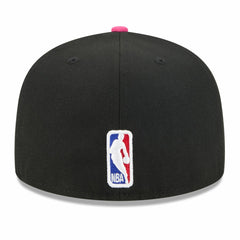 Miami Heat 2025/26 City Edition 59FIFTY Fitted Hat Black/Turquoise - New Era