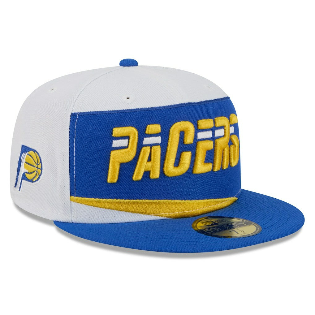 Indiana Pacers 2025/26 City Edition 59FIFTY Fitted Hat White/Blue - New Era