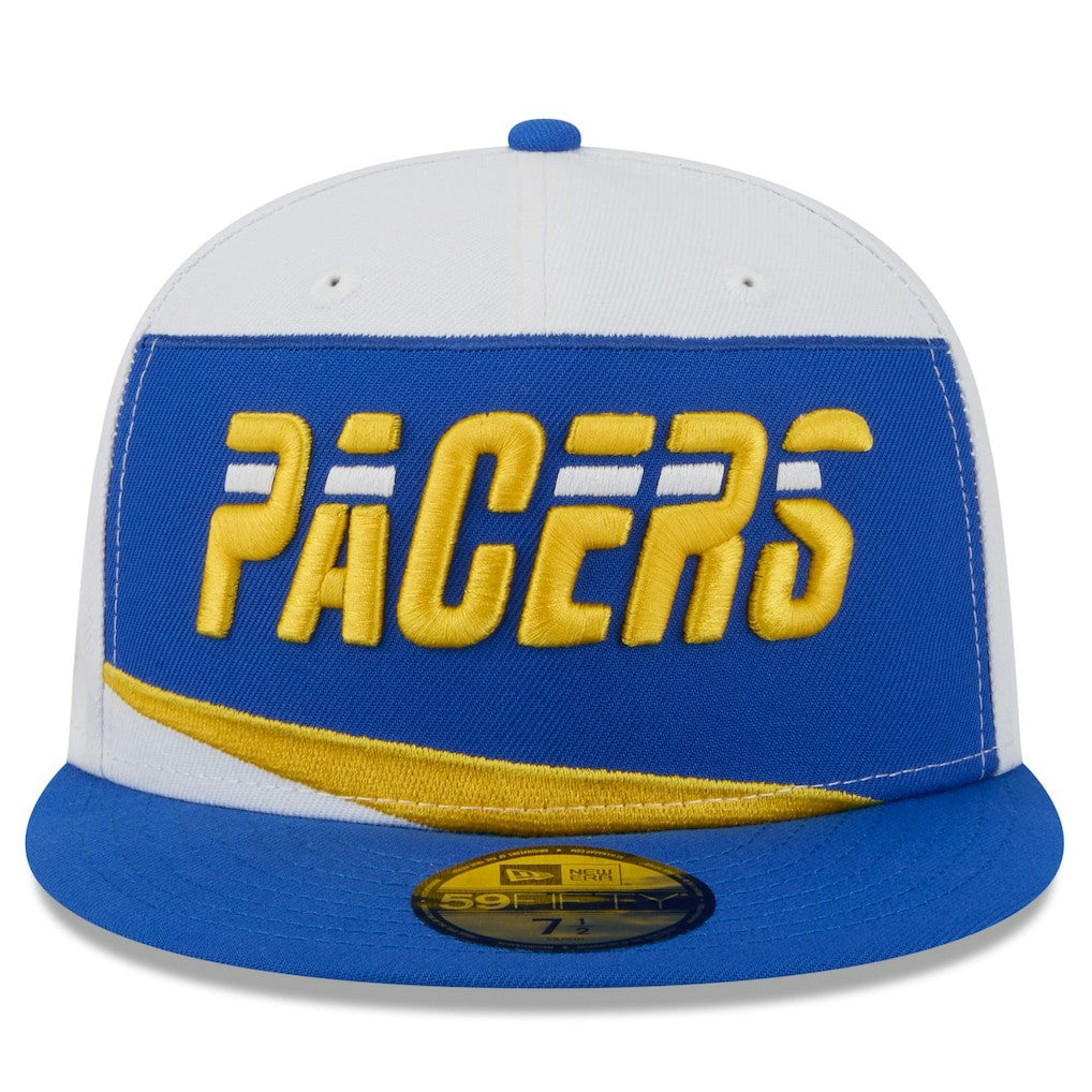 Indiana Pacers 2025/26 City Edition 59FIFTY Fitted Hat White/Blue - New Era
