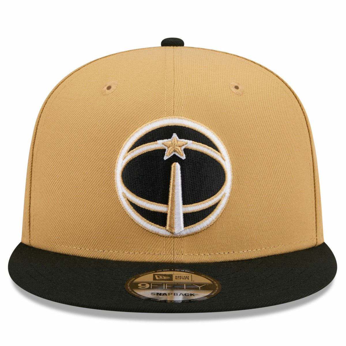 Washington Wizards 2025/26 City Edition 9FIFTY Snapback Hat Gold/Black - New Era