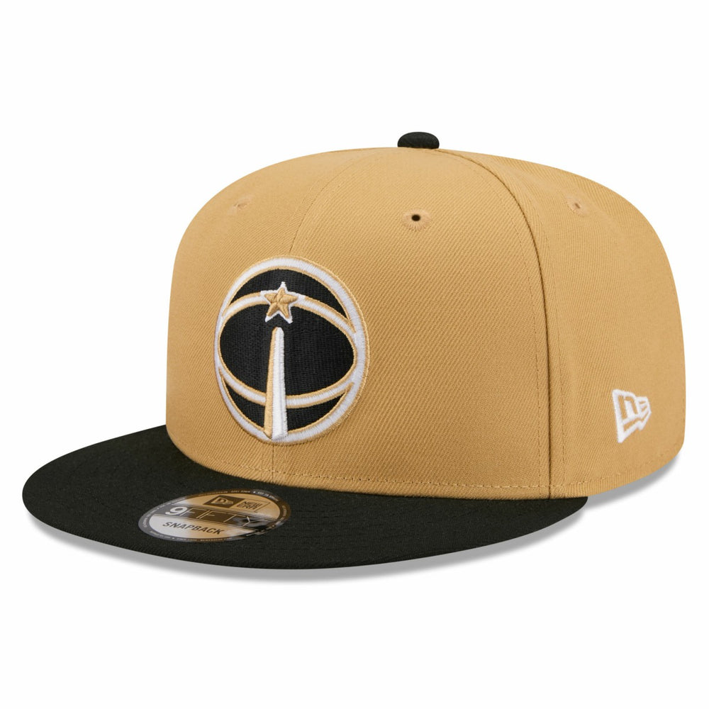 Washington Wizards 2025/26 City Edition 9FIFTY Snapback Hat Gold/Black - New Era
