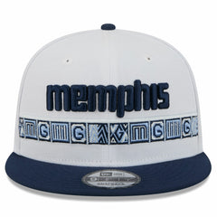 Memphis Grizzlies 2025/26 City Edition 9FIFTY Snapback Hat Light Blue/Navy - New Era