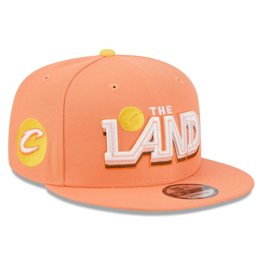 Cleveland Cavaliers 2025/26 City Edition 9FIFTY Snapback Hat Orange - New Era