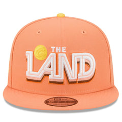 Cleveland Cavaliers 2025/26 City Edition 9FIFTY Snapback Hat Orange - New Era