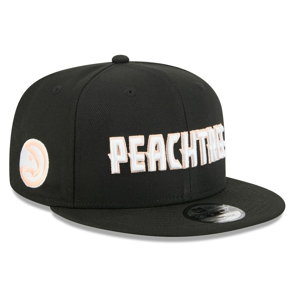 Atlanta Hawks 2025/26 City Edition 9FIFTY Snapback Hat Black - New Era outlet