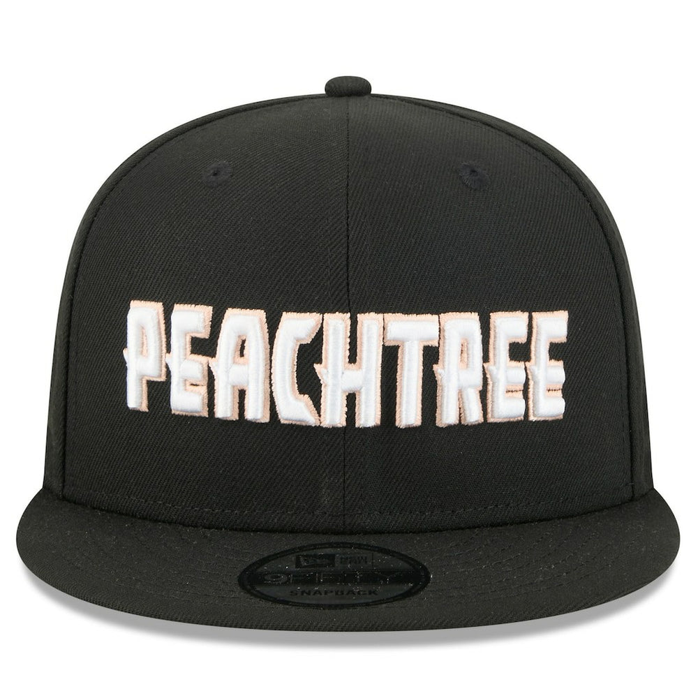 Atlanta Hawks 2025/26 City Edition 9FIFTY Snapback Hat Black - New Era outlet